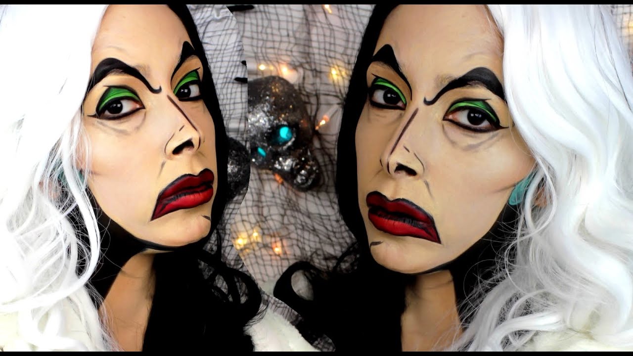 Disney Villain Series Part 6 Cruella De Vil Makeup Tutorials YouTube