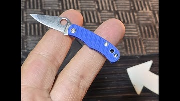 Why I Am So Happy I Bought This Tiny Spyderco Bug Mini Folding Pocket Knife