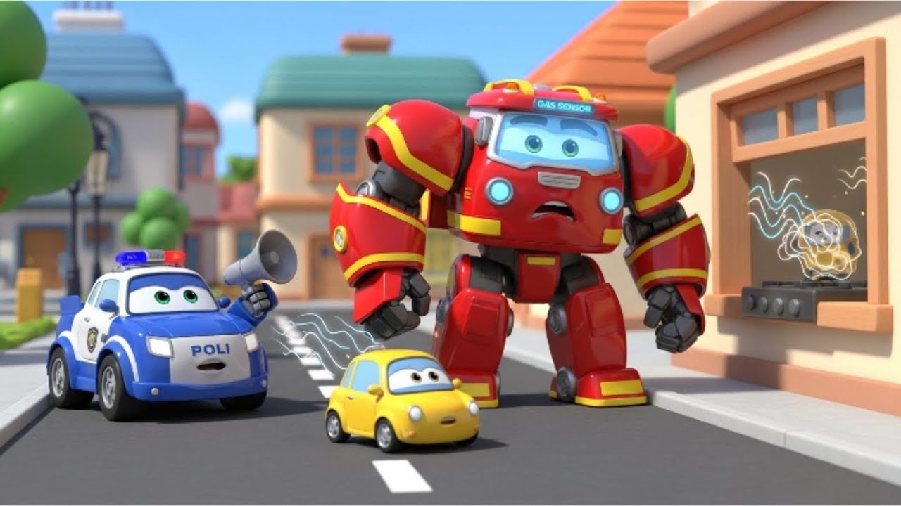 Gas Safety: Why We Don't Touch Knobs │ Best Kitchen Safety Series 🍳 | Robocar Poli | Kids Cartoons