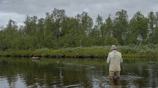 A cane rod on a mountain river     #flyfishing #mountains #trout