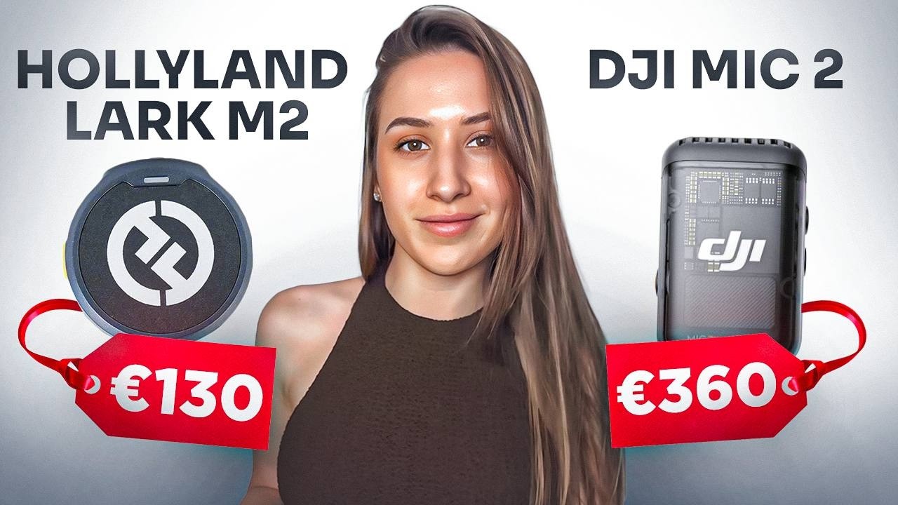 Звук как из БАНКИ! Сравниваю петлички DJI Mic 2 vs Hollyland Lark M2  | Сания Пронина