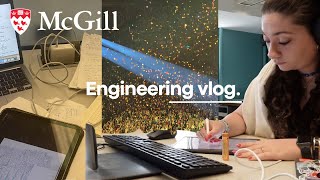 McGill final exam season vlog  🎧 juggling busy days, productive studying, Noah Kahan's concert, etc