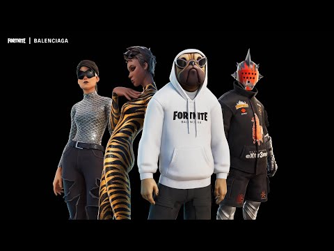 🔴LIVE! New FORTNITE x BALENCIAGA Skins! Winning in Duos w/ My Girlfriend!