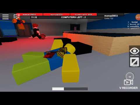 os noobs entraram na área I roblox flee the facility