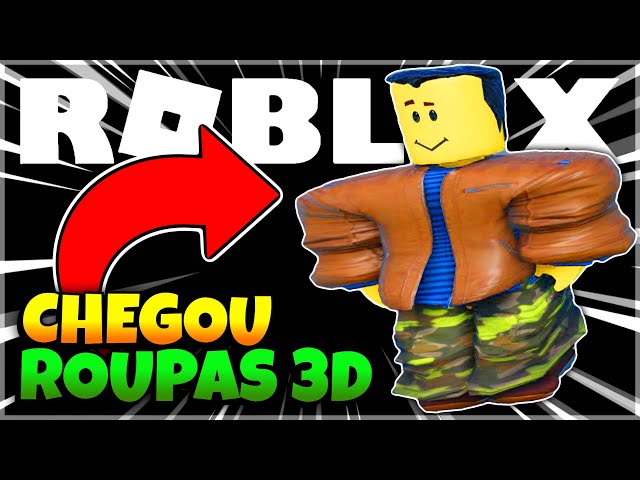 CHEGOU ROUPA 3D NO ROBLOX MAS DEU ERRADO 😳 [ 3D Layered Clothing Roblox ]  