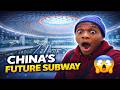 I Couldn’t Believe This Subway in China 😱 (Feels Like the Future!) Most Futuristic Subway Station