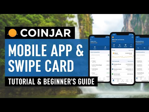How To Use CoinJar App & CoinJar Swipe Card - Beginner's Guide & Tutorial
