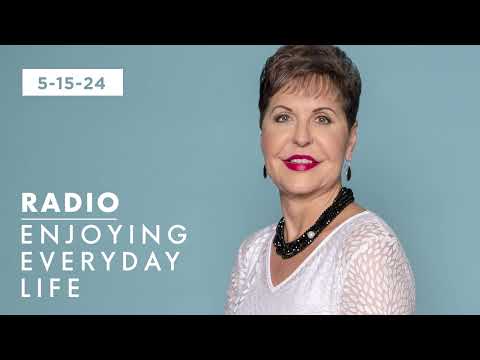 Be Careful How You Live | Joyce Meyer | Radio Podcast