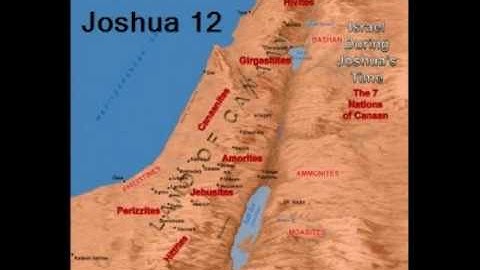 Joshua 12 (with text - press on more info. of video on the side)