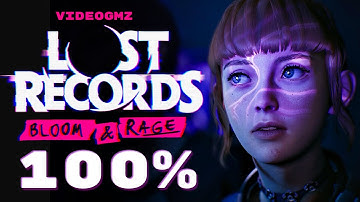 Lost Records Bloom & Rage 100% Walkthrough | Best Ending | All Collectibles | Platinum Trophy