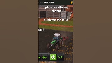 Farming simulator 18 | fs18 | cultivate the feild | #fs18 #fs18gameplay #fs18ep1 #fs180 #fs18shorts