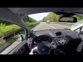 Ford Fiesta Mk7 1.0 EcoBoost (2015) on German Autobahn - POV Top Speed Drive