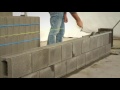 Construction maçonnerie mur bloc STATOBLOC/Faux joint/Dosage mortier-Roosens Bétons