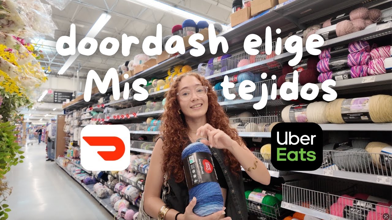 doordash elige mis tejidos | crochet | tejidos | handmade