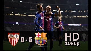 Sevilla vs FC Barcelona ● 0-5 ●  Copa Del Rey final 2018 Highlights● HD ● 1080p●