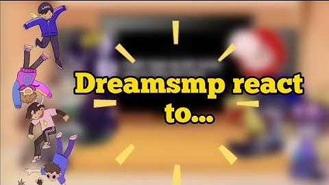 Dsmp react to their selves irl