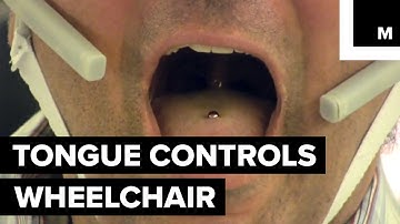Tongue-controlled wheelchair