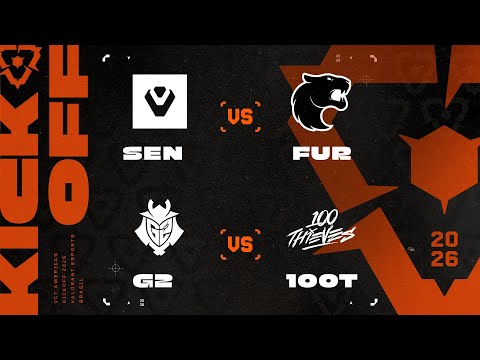 SEN x FUR | G2 x 100T | VCT Americas Kickoff | Semana 1 - Dia 4
