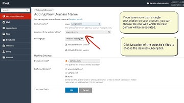 Plesk 12 5 Tutorials   How To Add Website By webanchor.net
