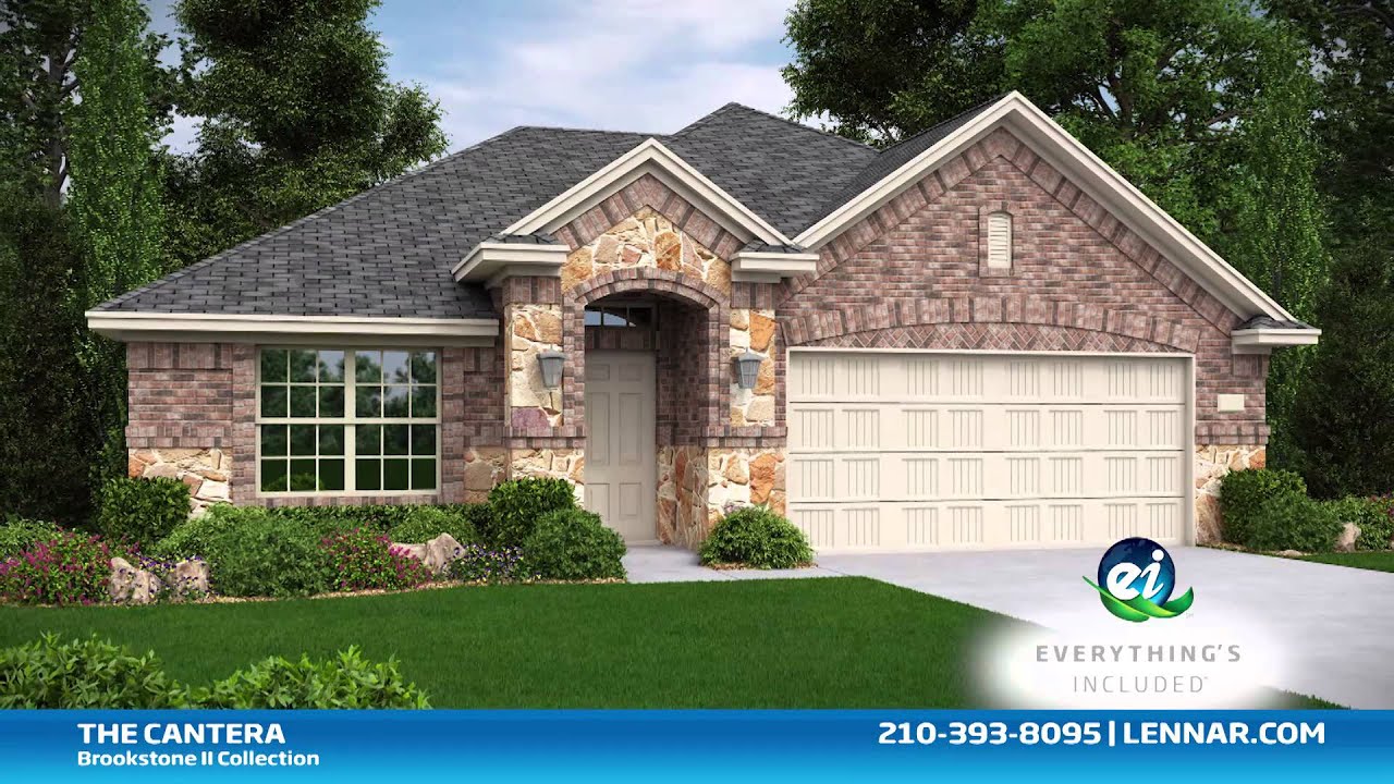 The Cantera New Home Brookstone II Collection Lennar San