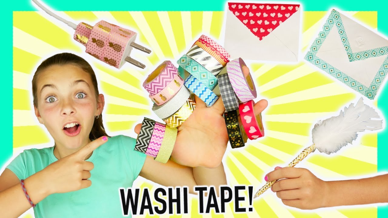 Five Best Washi Tape Crafts  Easy Kids Crafts With Ava 