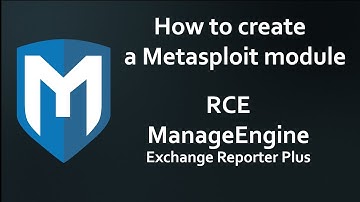 How to create a Metasploit module in example