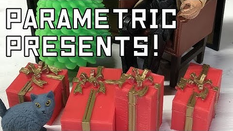 Parametric presents! (OpenSCAD intro tutorial)