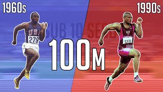 Every Sub 10 Second 100m of the 20th Century 1968-1999