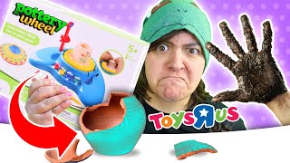 Cash OR Trash? Testing a CHEAP Pottery Wheel Kit ToysRus