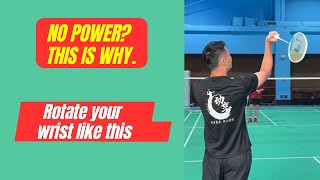 Fix This One Badminton Grip Mistake to Instantly Improve Your Overhead Shots!