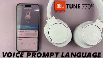 How To Change Voice Prompt Language On JBL Tune 770 NC Headphones