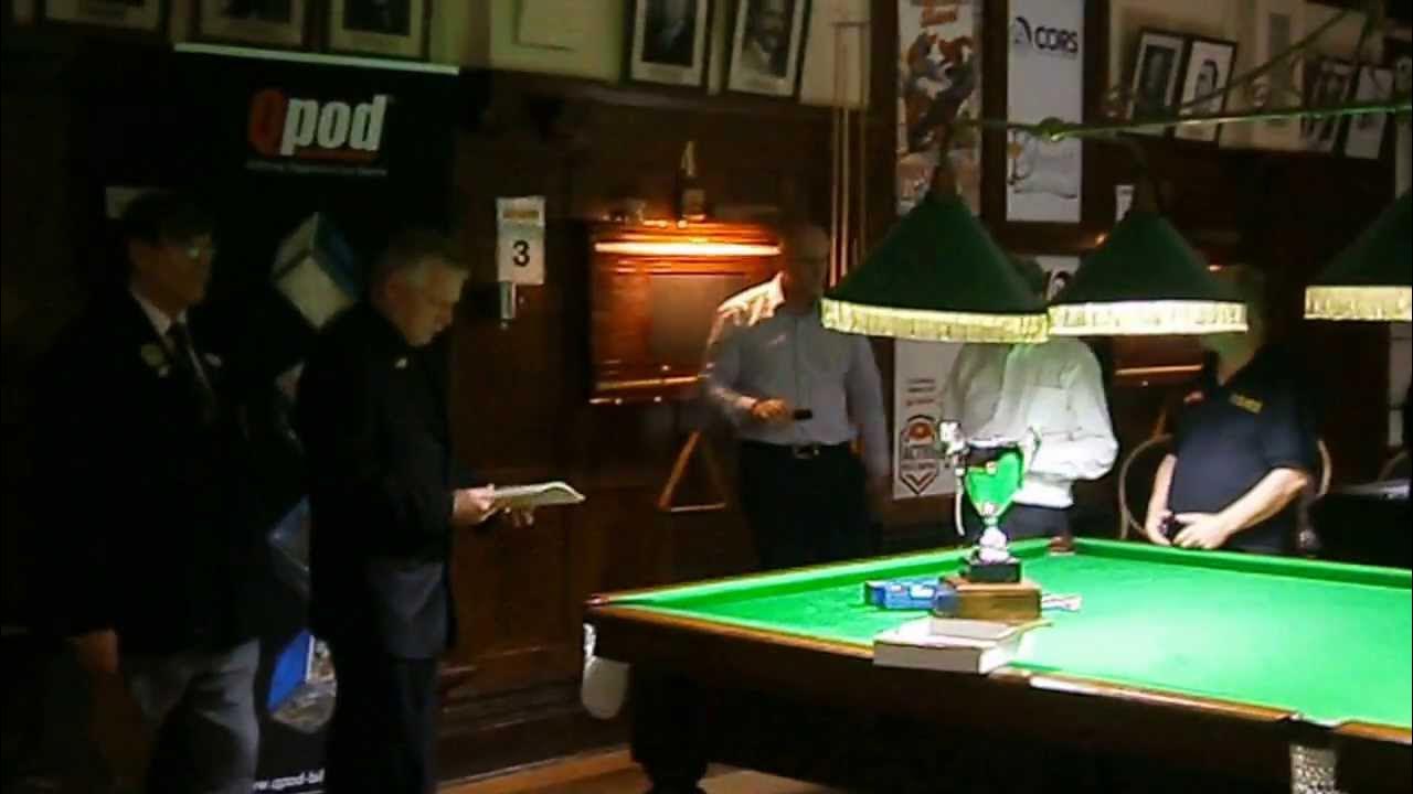 Americas Cup Billiards Winnipeg 2013 awards 1 of 2 YouTube