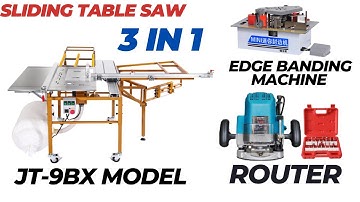 JT-9BX Model || Multi-Functional Sliding Table Saw || Brushless Silent & Dust Free Mother Saw