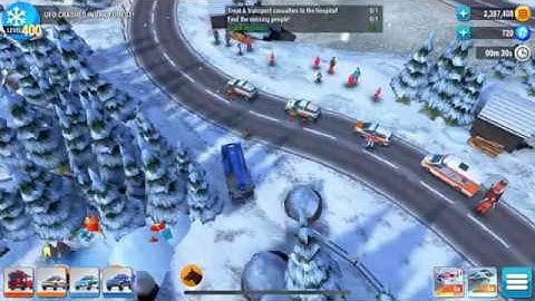 EMERGENCY HQ - Christmas Special UFO CRASHES IN THE FOREST!