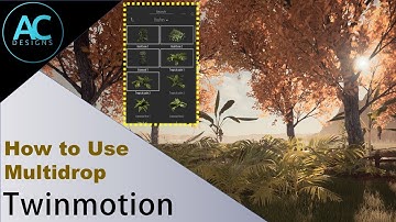 Multidrop in Twinmotion | Twinmotion Tips and Tricks