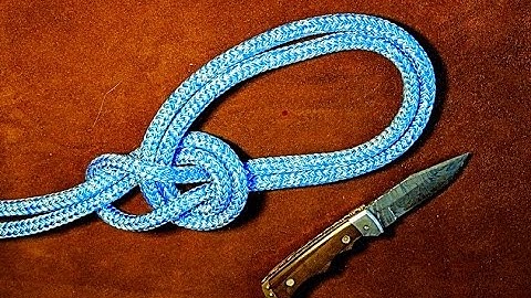 Bowline on a Bight, How to Tie, Quick and Easy Knot 🛠
