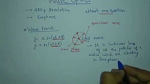 wave optics by LAV KUMAR