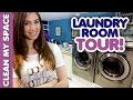 Laundry Room Tour! (Clean My Space)