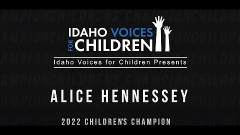 ALICE HENNESSEY - 2022 Children's Champion | Idaho...