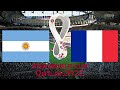 ARGENTINIEN vs. FRANKREICH | FINALE - WM 2022 QATAR