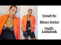 Plus Size Simply Be Blazer Outfit  Look Book #simplybe #lookbook #fashion  #plusize