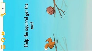 Tricky Bricky Level 52 || Help The Squirrel Get The Nut.