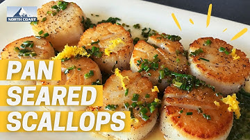 How To Make Pan Seared Scallops | Easy Scallop Recipe | North Coast Seafoods