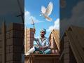 "Haria and His White Dove: The Mountain’s Labor" 🏔️🕊️ #ai #aivideo #aishorts
