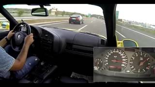 2017 BMW E36 VS BMW E46 M3 Top Speed and Performance