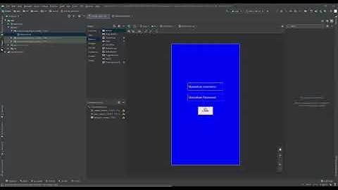 Membuat Aplikasi login sederhana tanpa database di android Studio