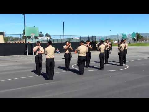 Soledad High School NJROTC Silvercreek Competition - Armed Exhibition