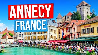 ANNECY - FRANCE in 4K (City tour of Annecy, France in 4k)
