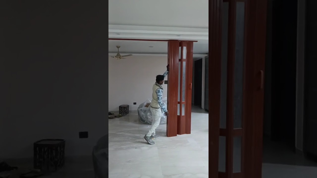 PVC FOLDING DOORS(9990680259,9311796029 #foldingdoors  #TRENDINGSHORTS  #interiordesign #HOMEDECOR