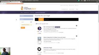 Eclipse Marketplace and Favourites Lists